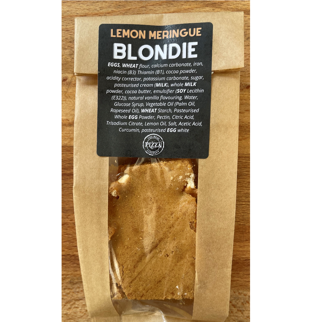 Lemon Meringue Blondie
